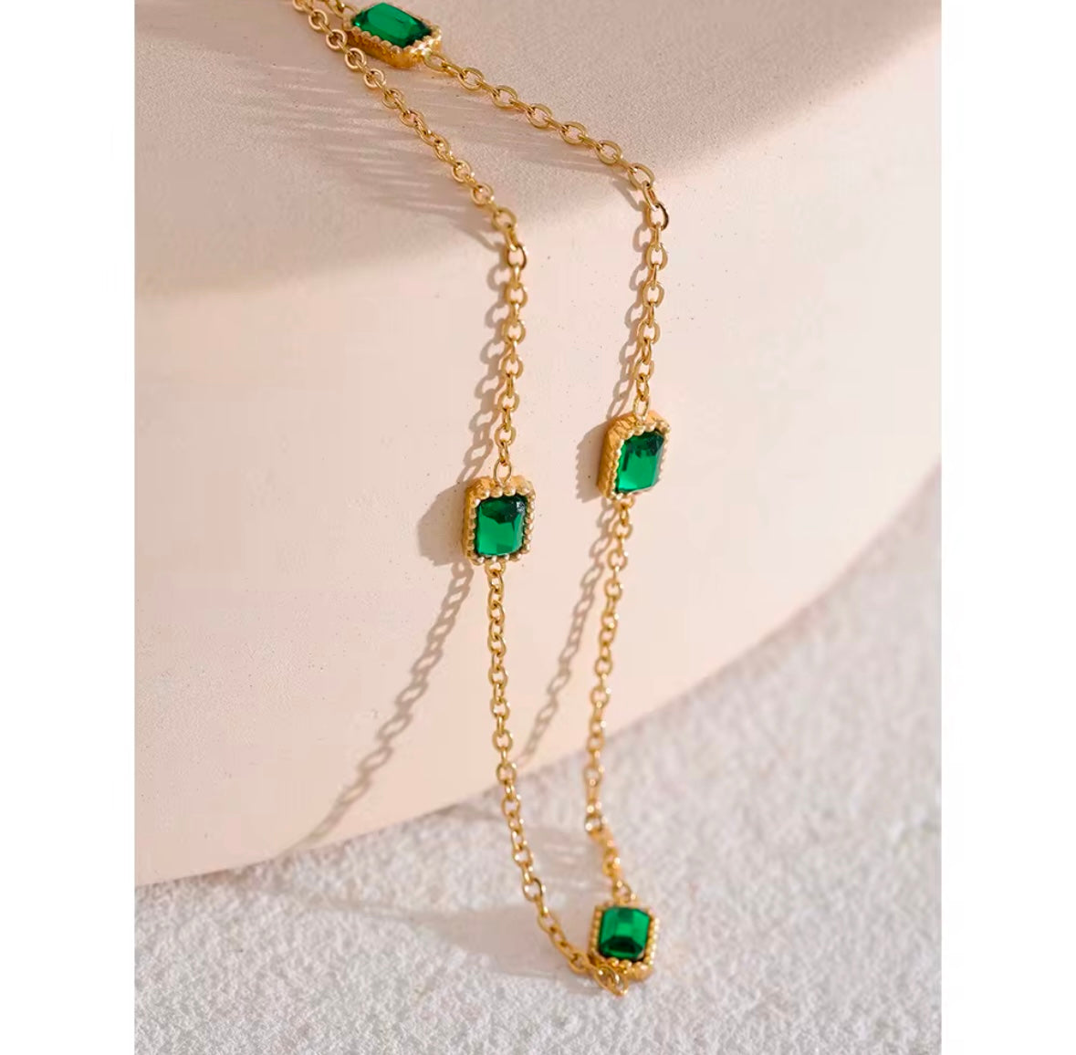 The Emerald Horizon Bracelet