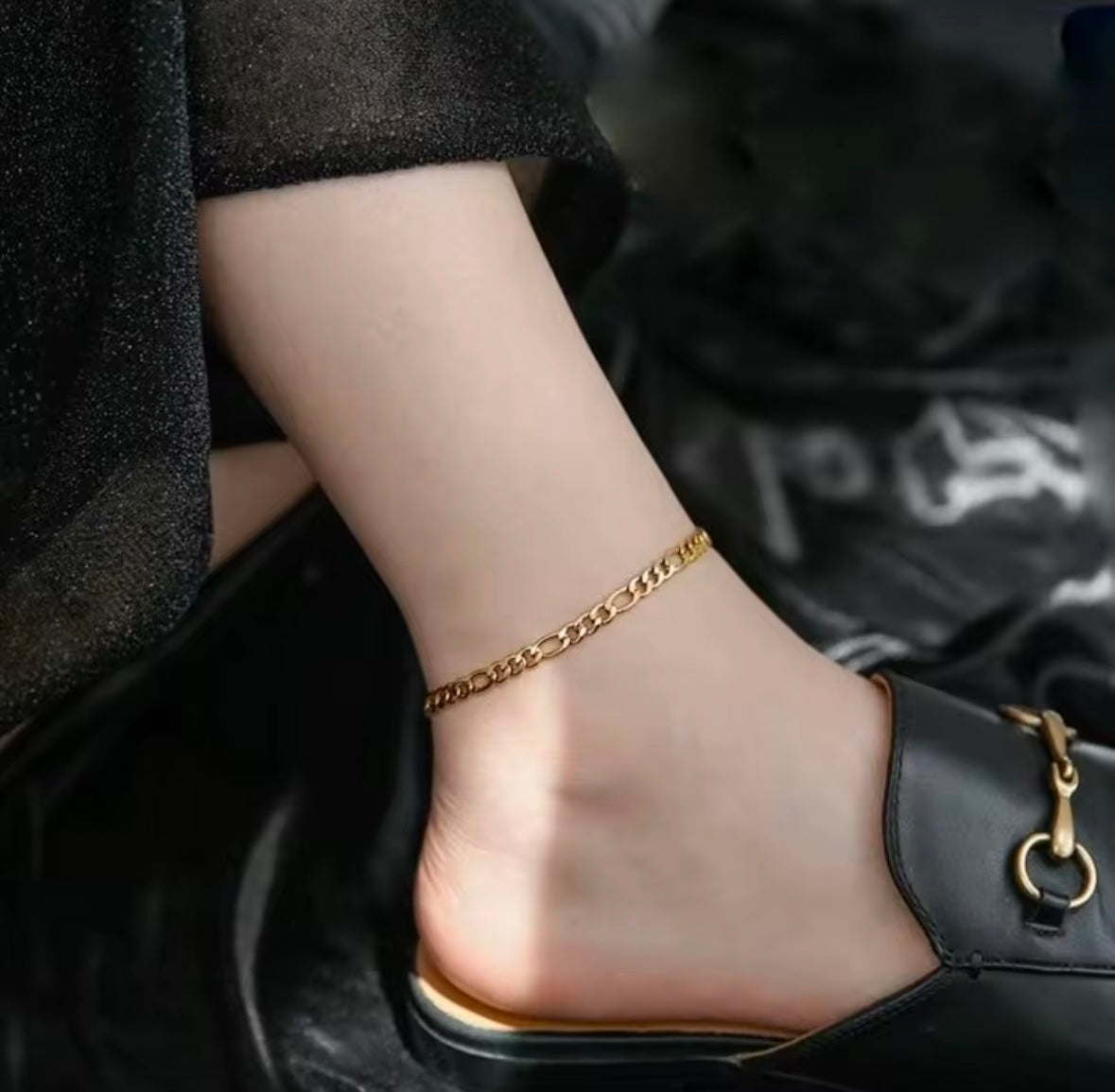 The Retro Figaro Anklet