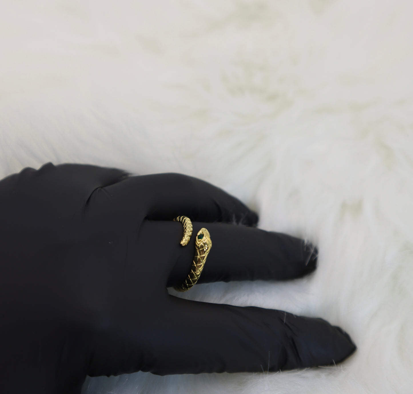 The Serpentine Embrace Ring