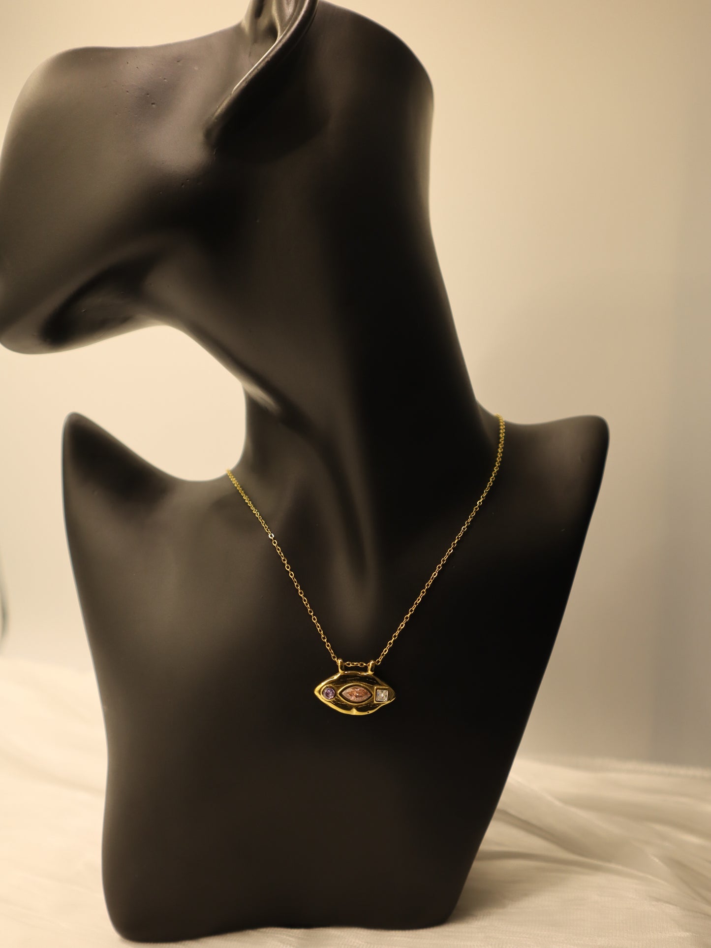 The Mystic Bloom Eye Necklace