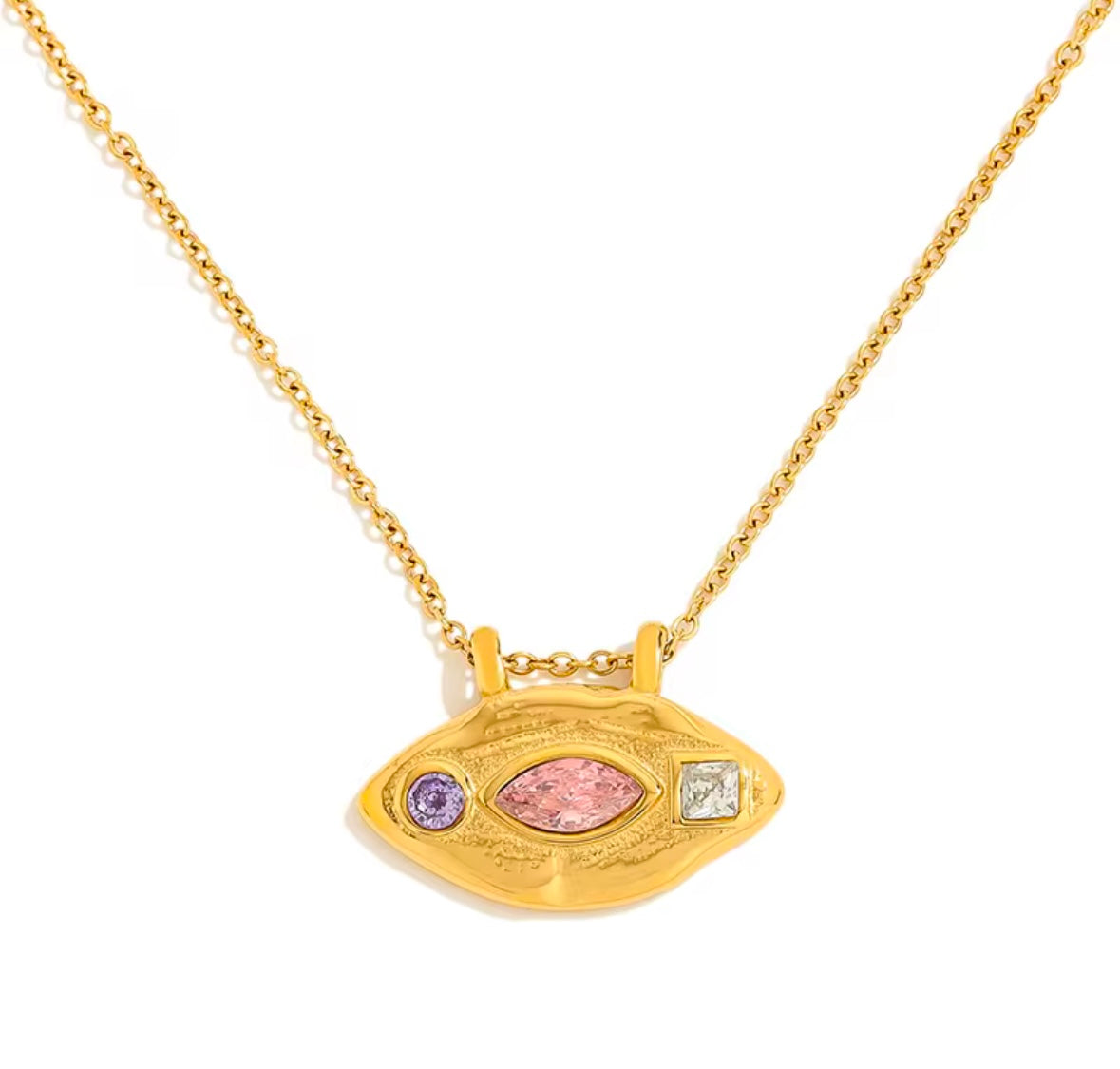 The Mystic Bloom Eye Necklace