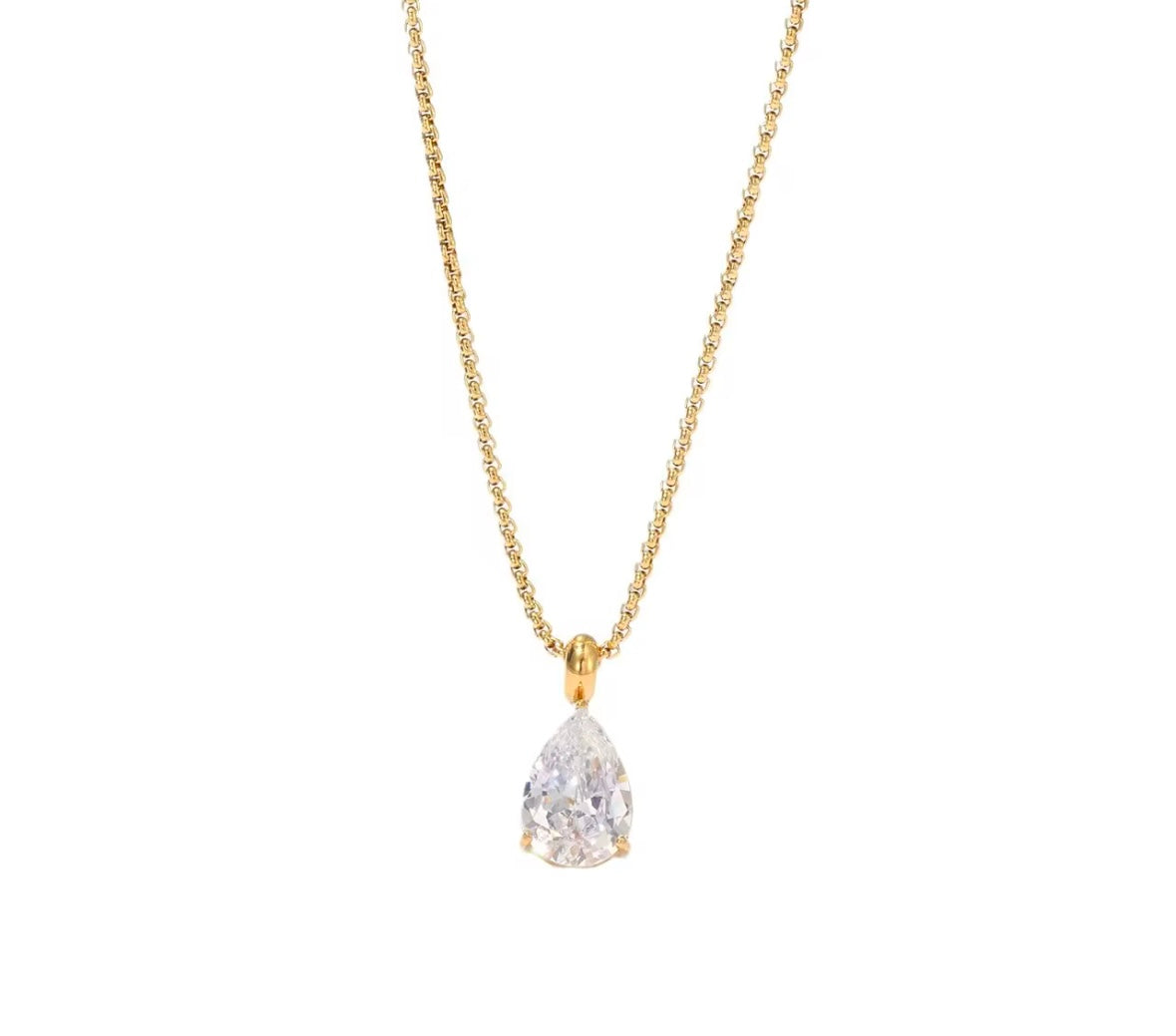 The Clara Drop Necklace