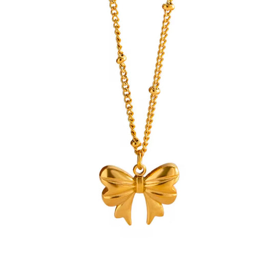 The Aria Bow Necklace