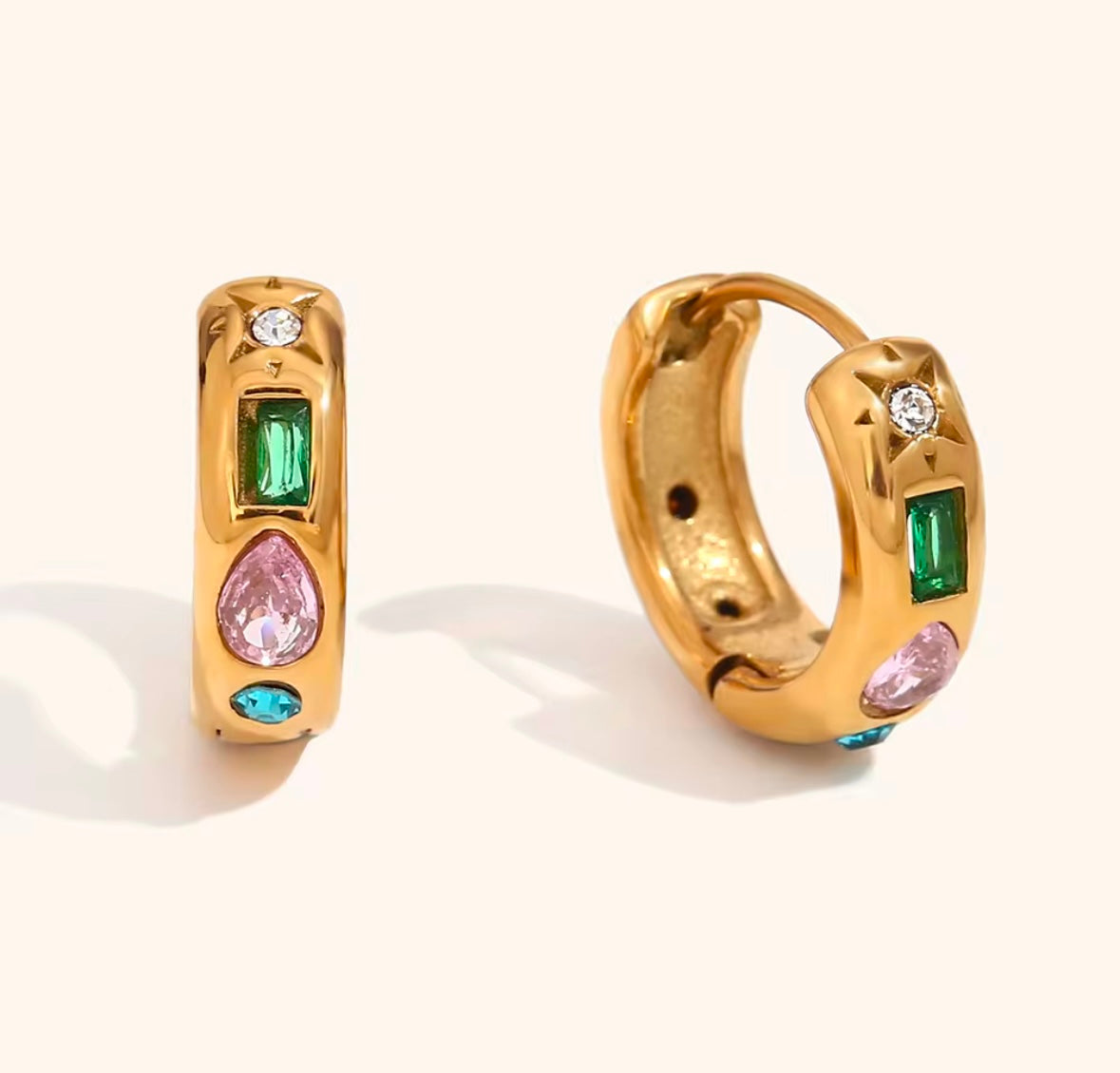 The Prism Hoop Earrings