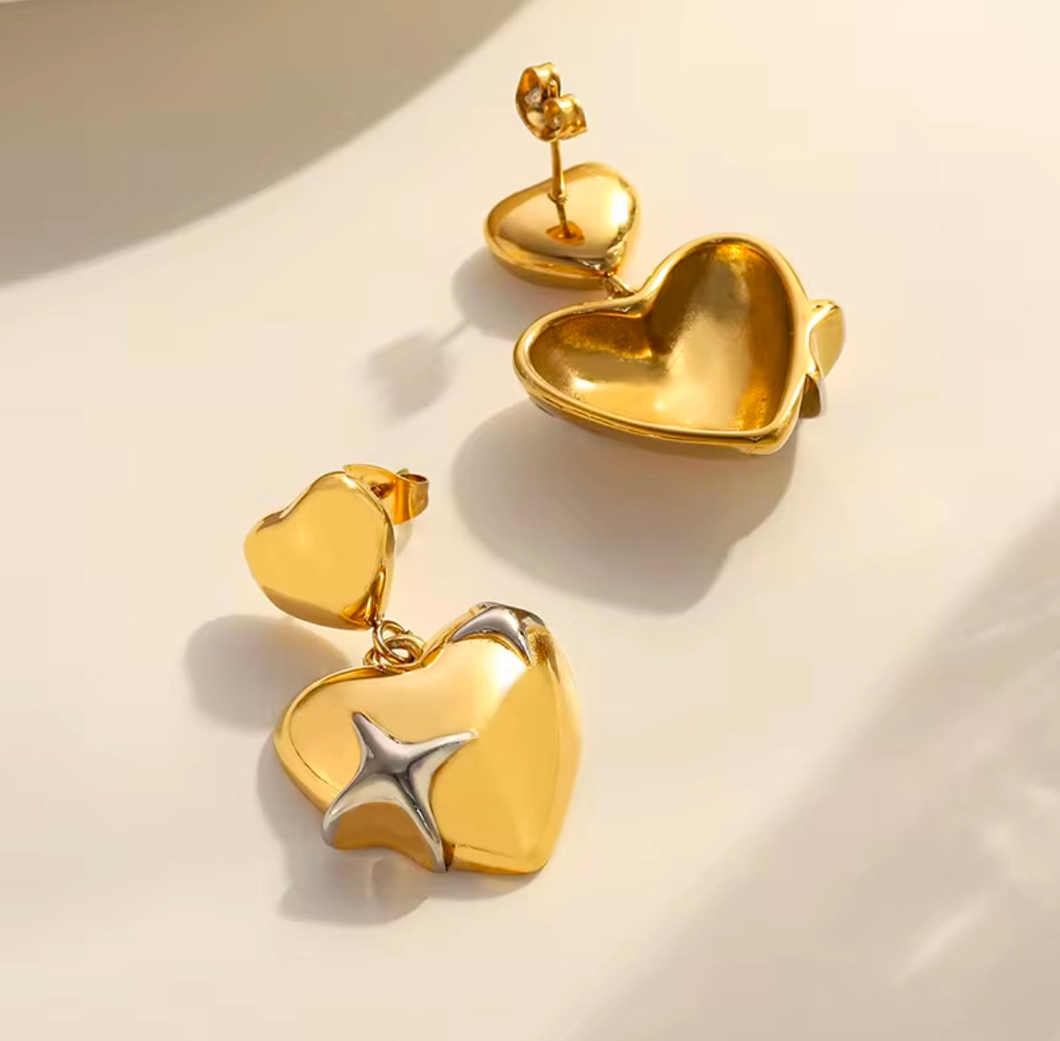 The Stellar Heart Earring