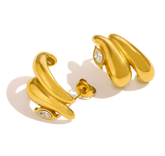 The Nova Curl Earring