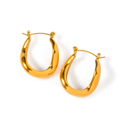 The Lustre Curve Earrnings