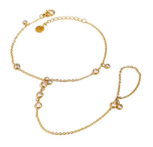 The moonlit Charm Hand Chain