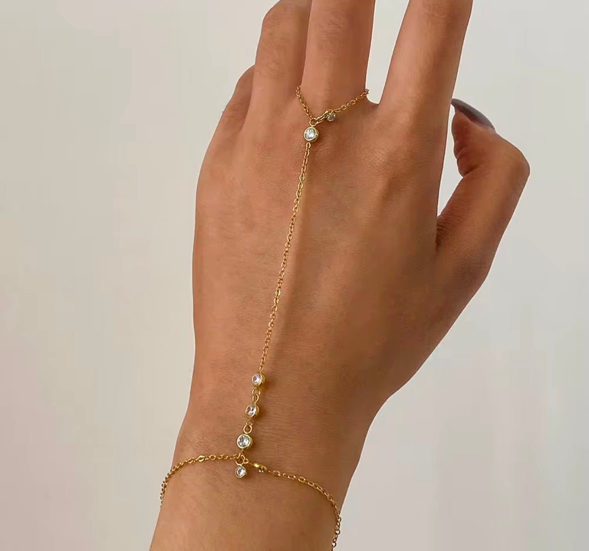 The moonlit Charm Hand Chain