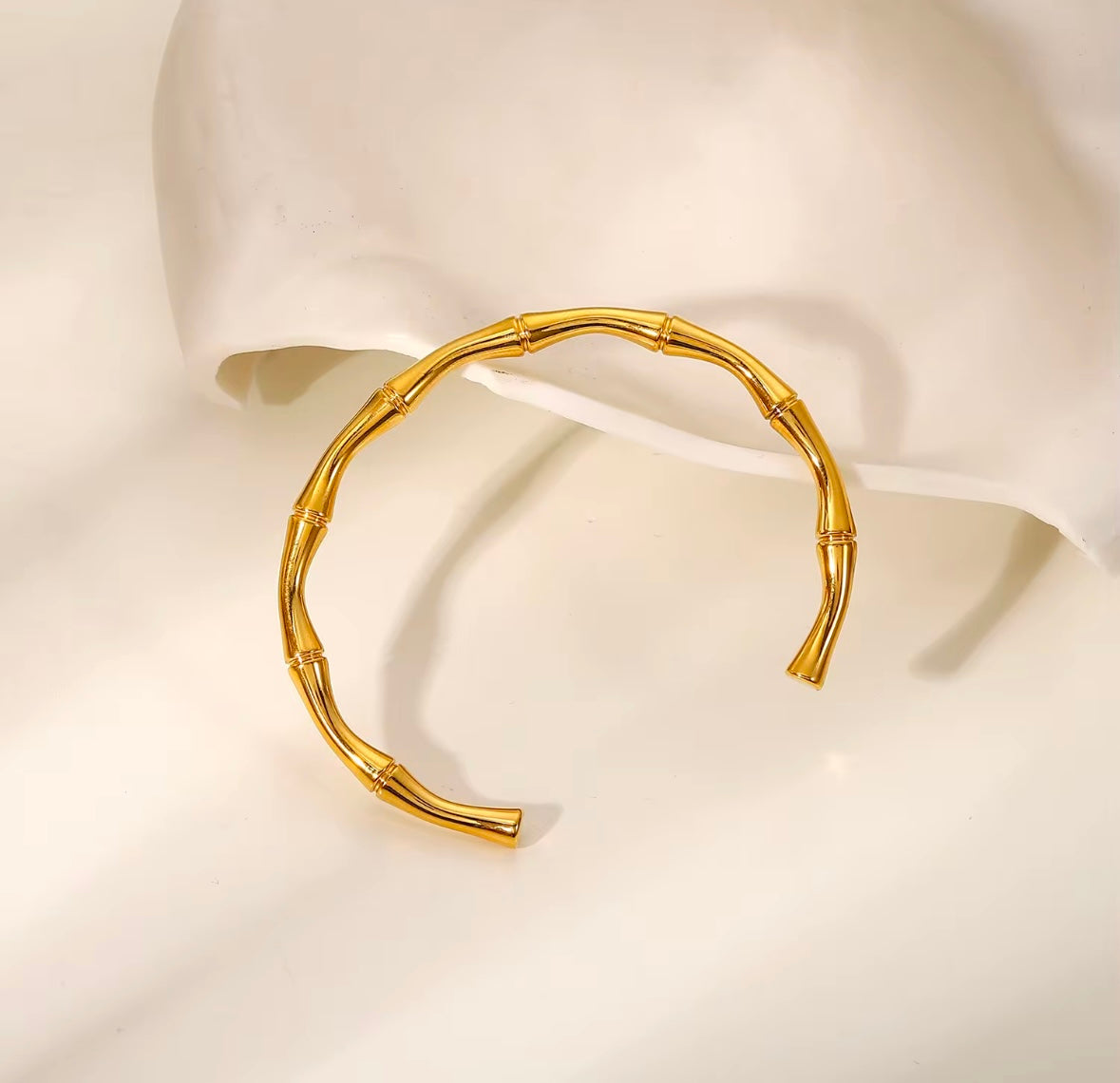 The Bamboo Glow Bangle