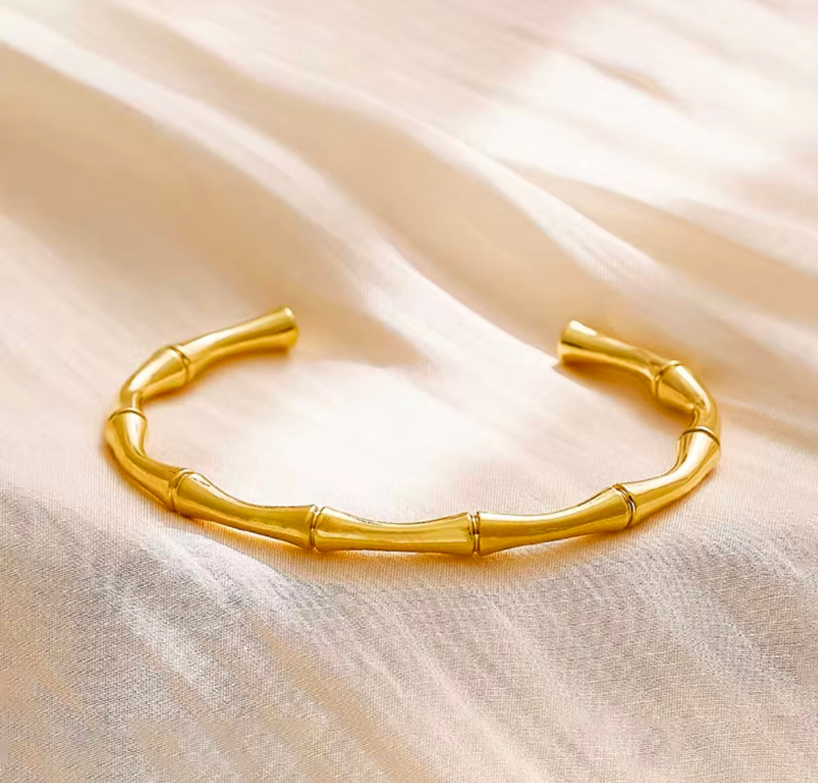 The Bamboo Glow Bangle
