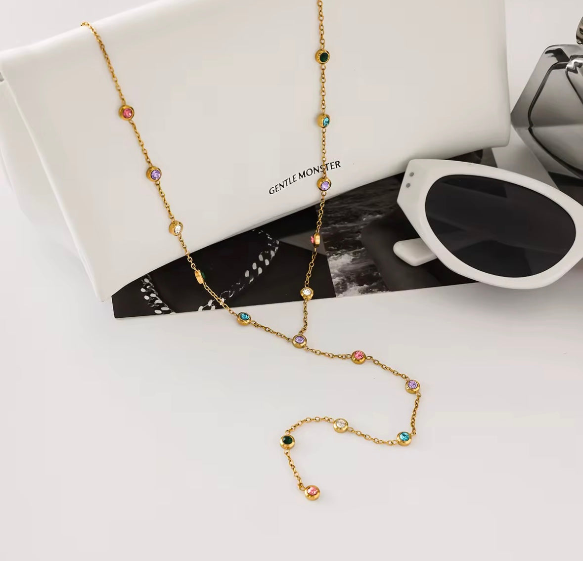 The Prism Cascade Necklace