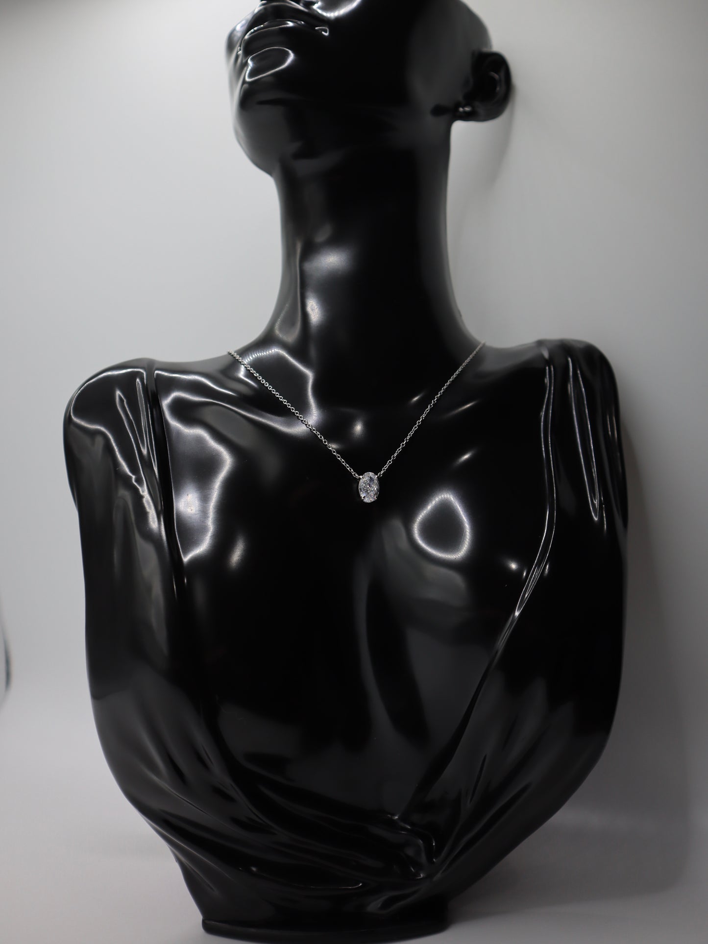 The Luna Oval Necklace