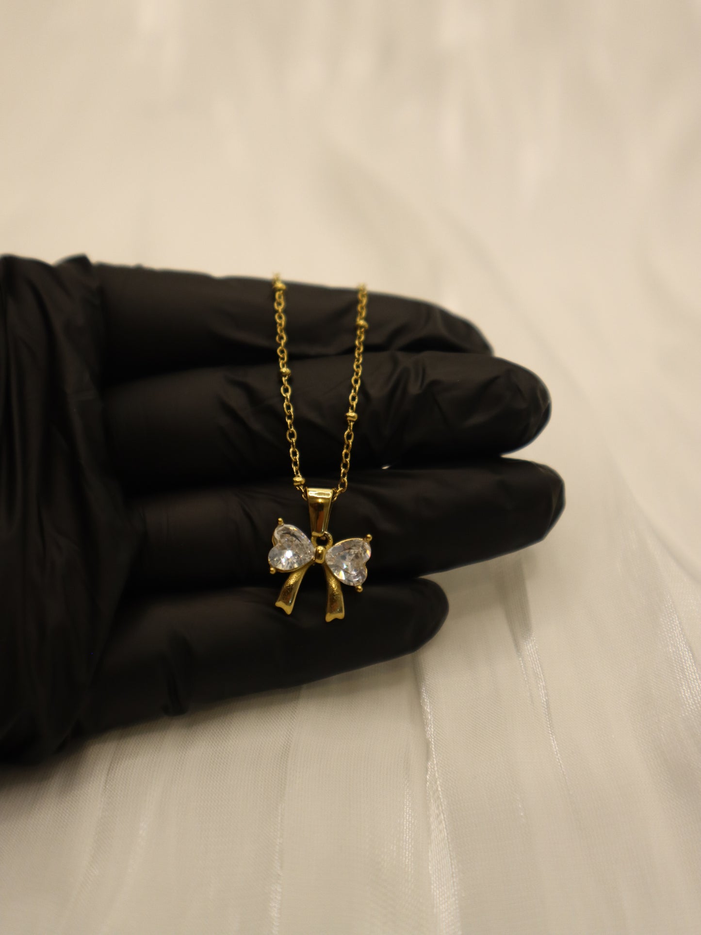 The Bella Bow Necklace