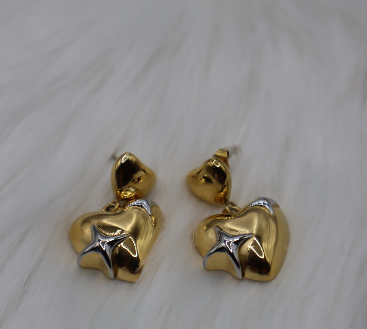 The Stellar Heart Earring